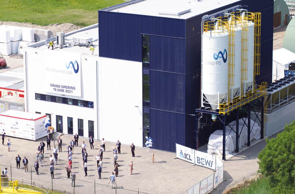 Nieuwe recyclingfabriek voor EPS