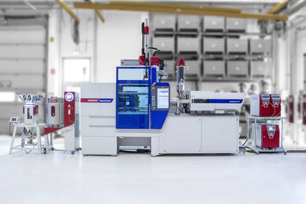 Wittmann Battenfeld toont complete Wittmann 4.0 productiecel