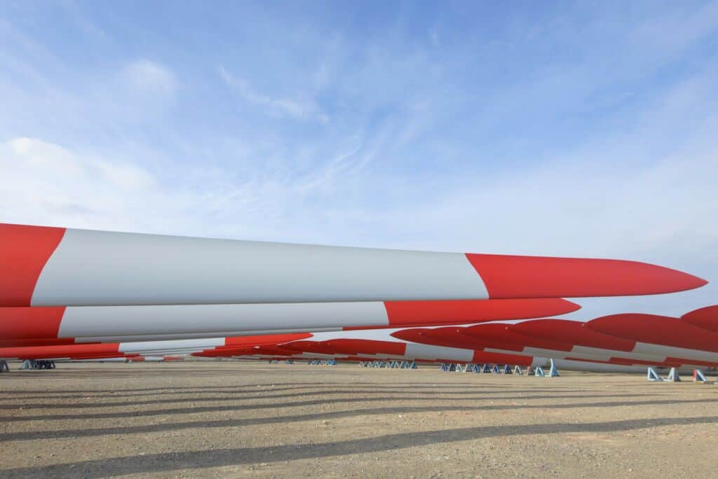Covestro en TMT lanceren hun 1000e polyurethaan windrotorblad