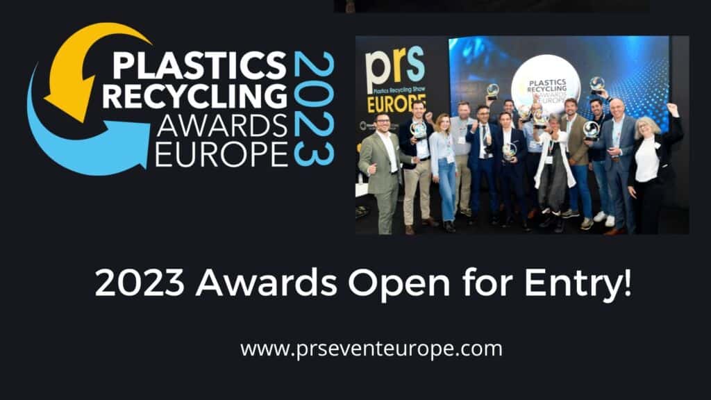 Plastics Recycling Awards Europe open voor inzendingen