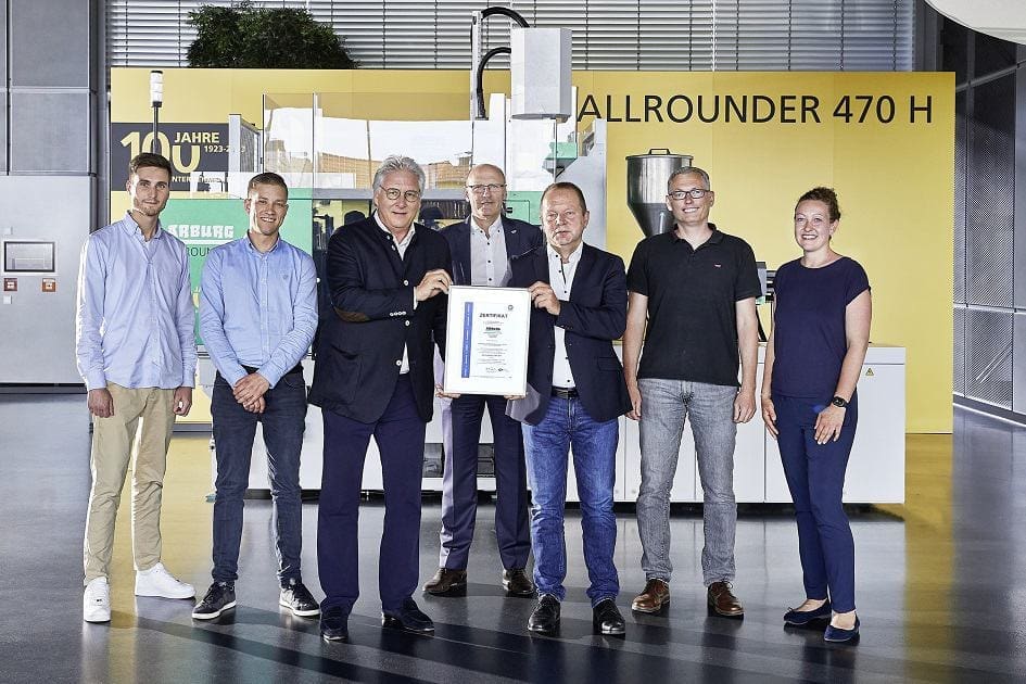 Arburg heeft haar informatiebeveiliging gecertificeerd volgens ISO 27001